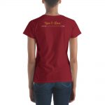 It's All About The Base - Red T-Shirt - Back